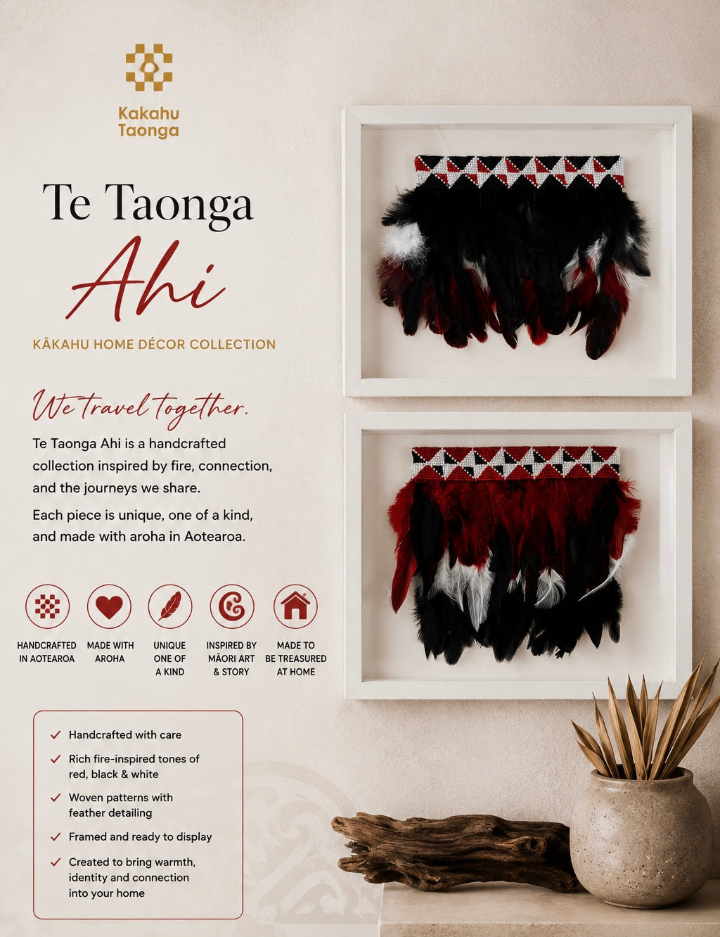 Te Taonga Ahi - Treasures of Fire