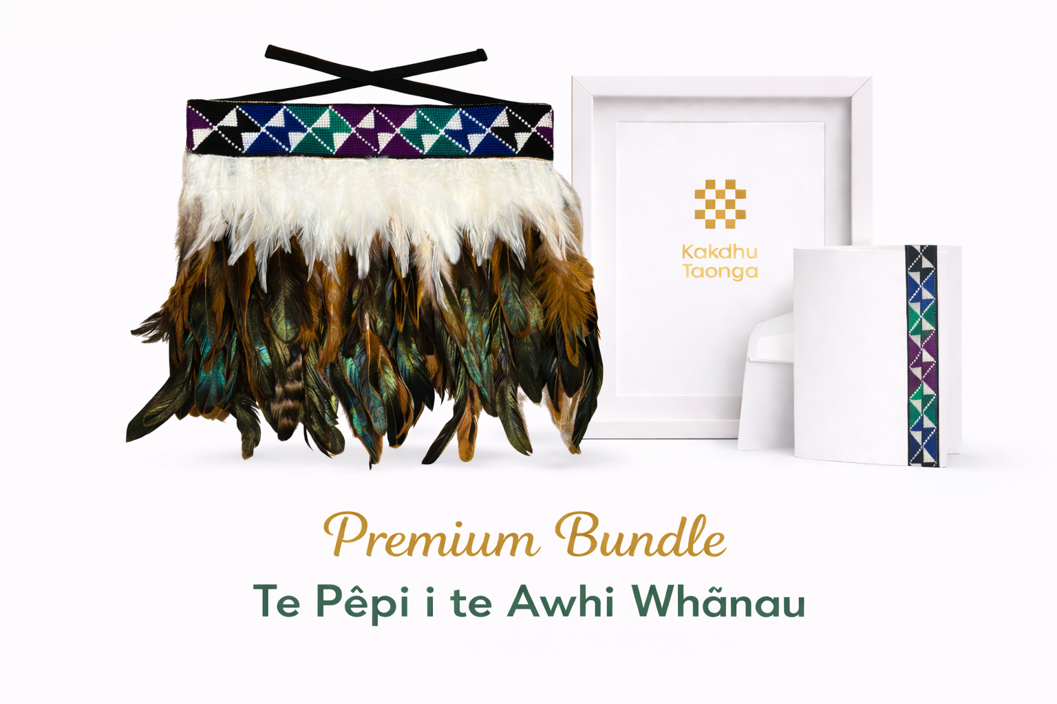 Te Pēpi i te Awhi Whānau - The baby within the family embrace (Premium Bundle)